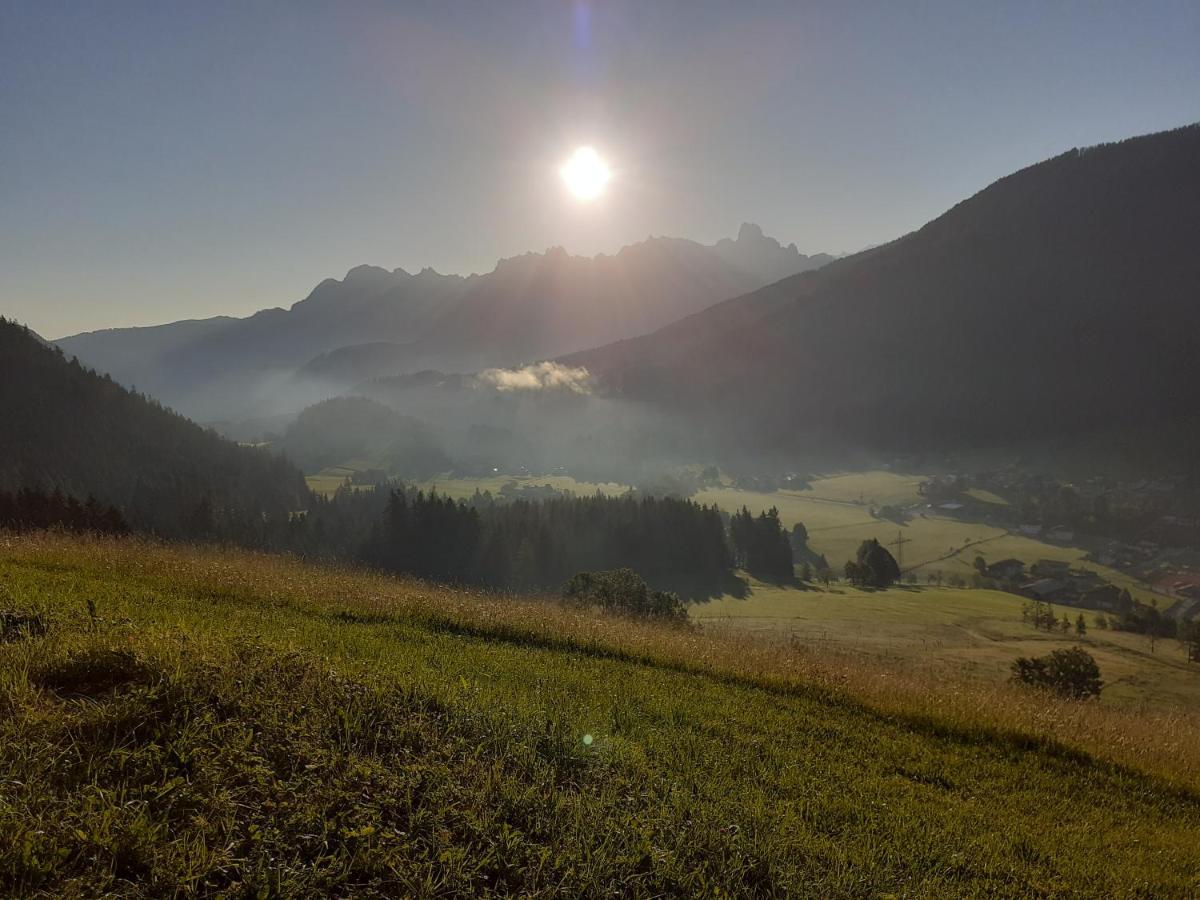 Buttermilchalm Bed and Breakfast Sankt Martin am Tennengebirge Buitenkant foto